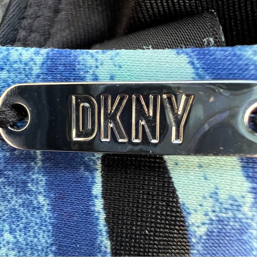 DKNY TROPICAL HALTER TUMMY CONTROL SLIMMING SWIMSUIT - Picture 7 of 13